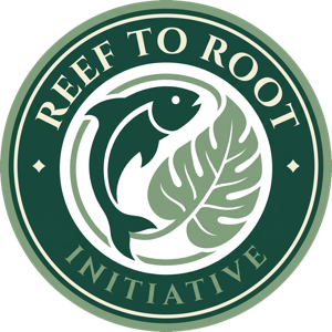 Reef to Root Initiative — every roi removed becomes organic fertilizer