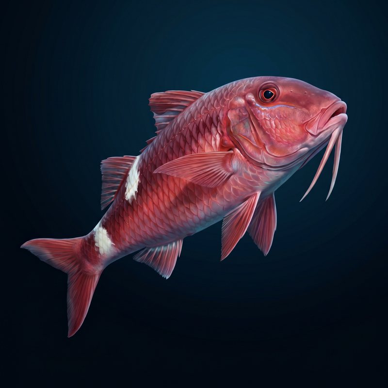 Kumu — Whitesaddle Goatfish (Parupeneus porphyreus) in Hawaii