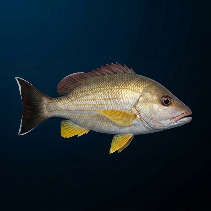 To‘au — Blacktail Snapper (Lutjanus fulvus) in Hawaii