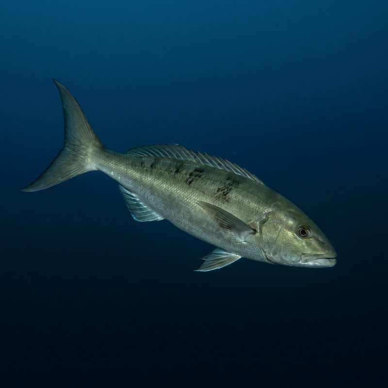 Uku — Gray Snapper / Green Jobfish (Aprion virescens) in Hawaii